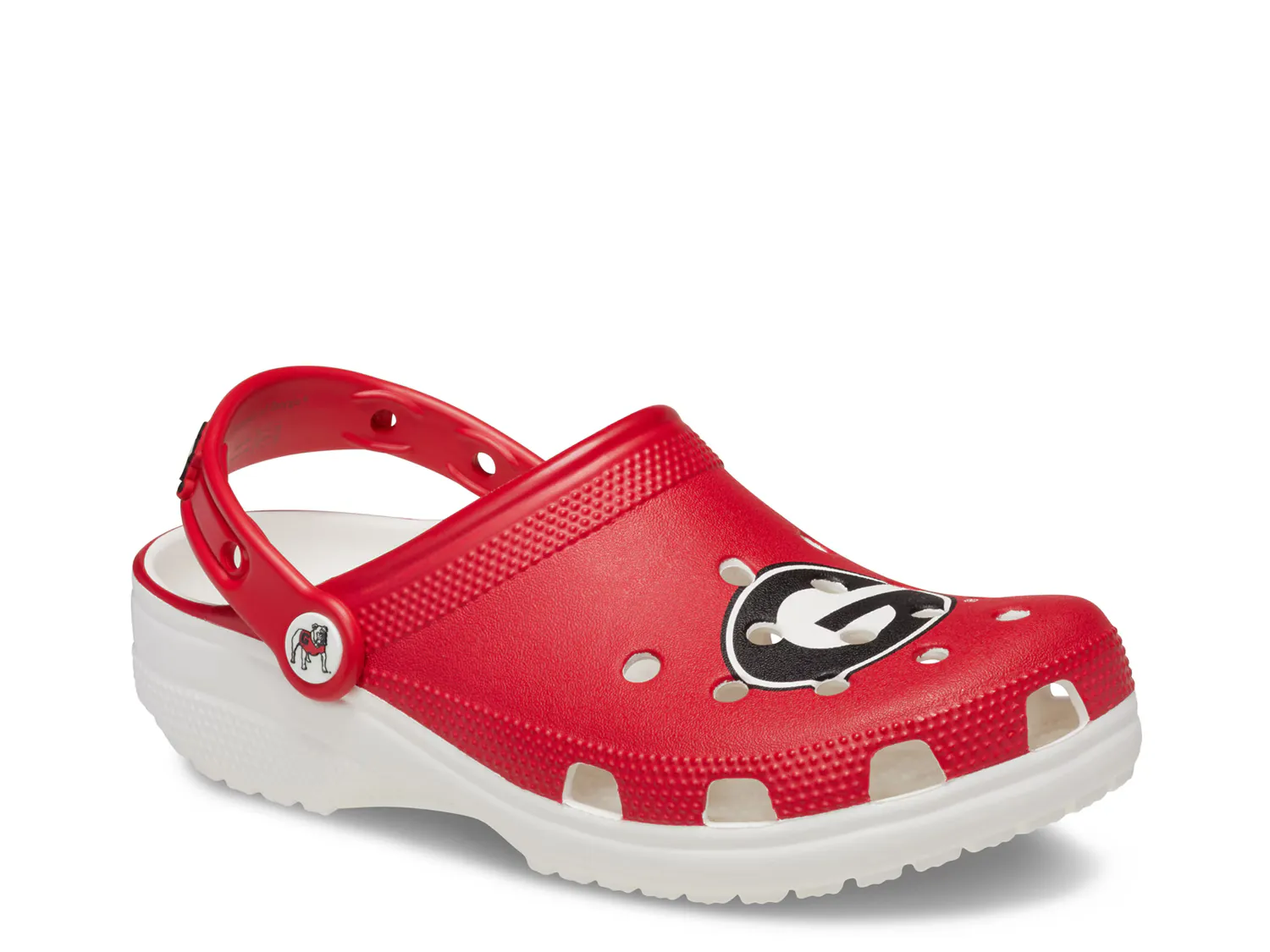 

Сабо University of Georgia Classic Clog Crocs, красный/белый