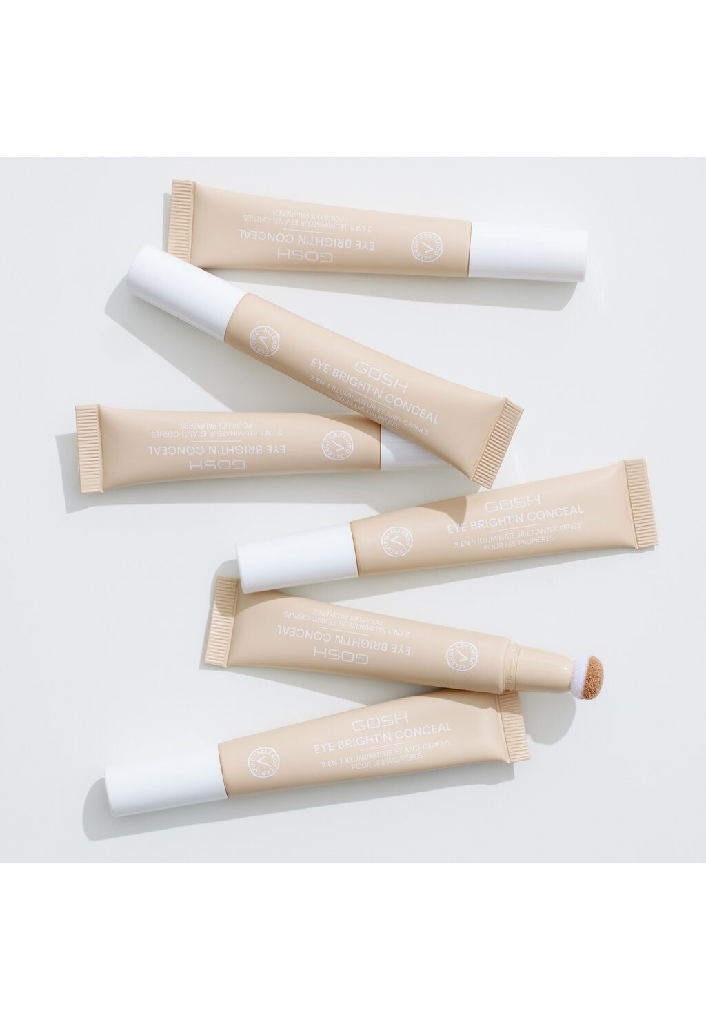 Тональное средство GOSH EYE BRIGHT'N CONCEAL Gosh Copenhagen, цвет adjusting skin — фото 4