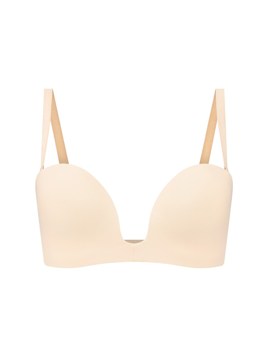 

Треугольный бюстгальтер Bye Bra Deep Plunge Strapless Bra, бежевый