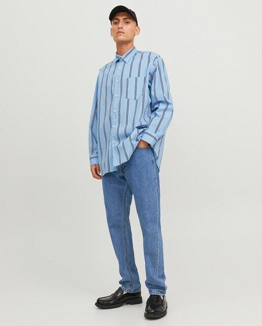 

Мужские джинсы свободного кроя Jack & Jones, синий
