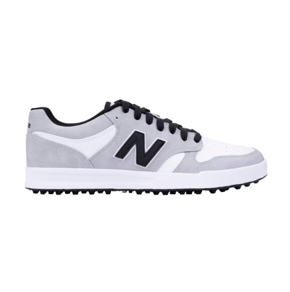 Мужские кроссовки для гольфа New Balance 480 SL, серо-черные — фото 2