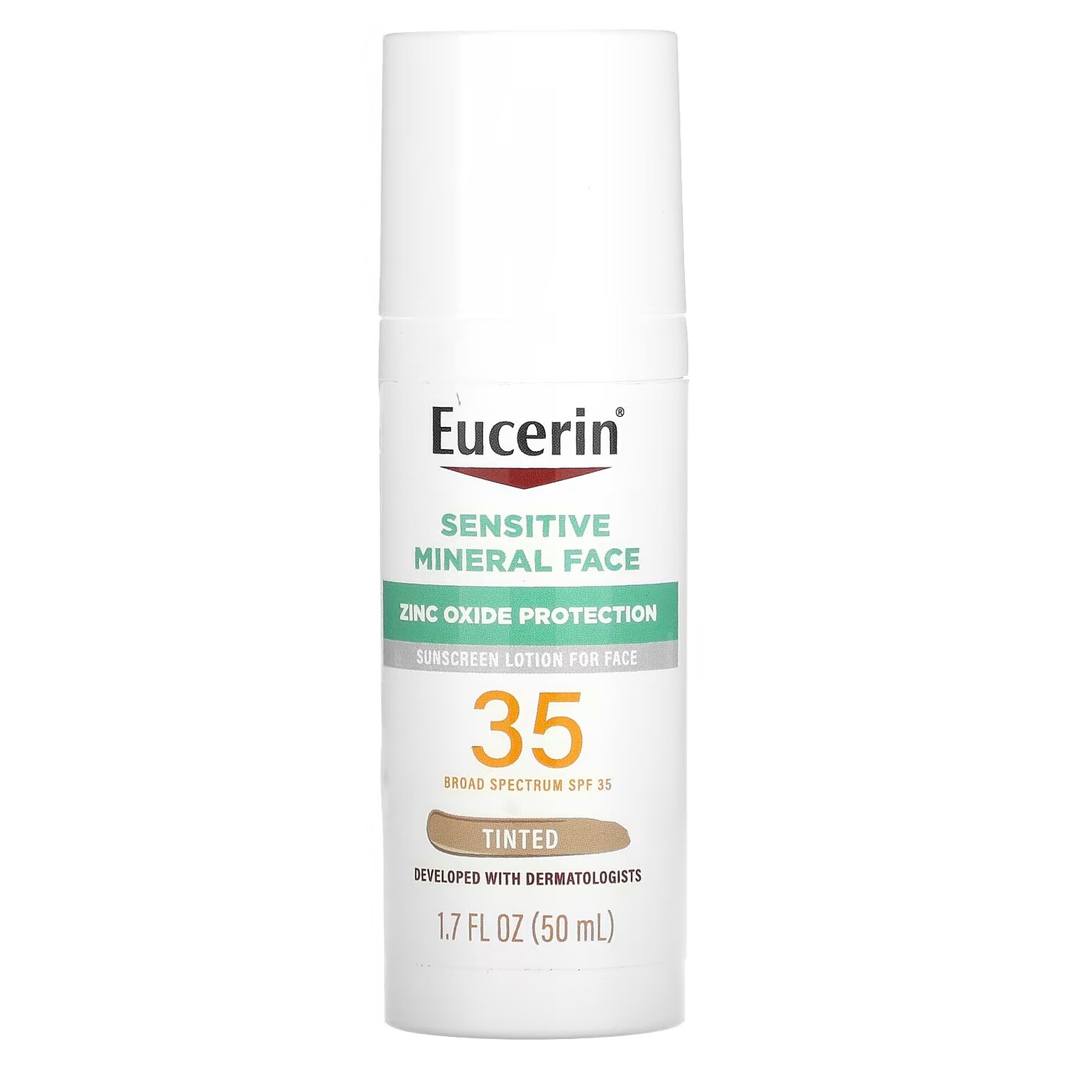 

Солнцезащитный лосьон для лица Eucerin Sensitive Mineral с SPF 35, 50 мл