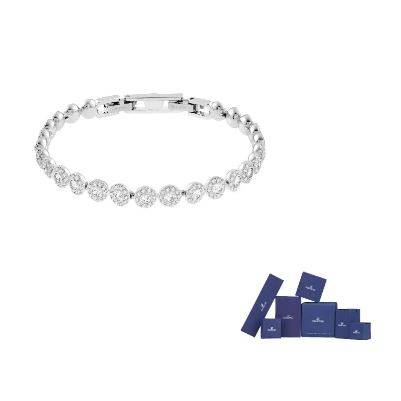 

Ангельский теннисный браслет Una Swarovski