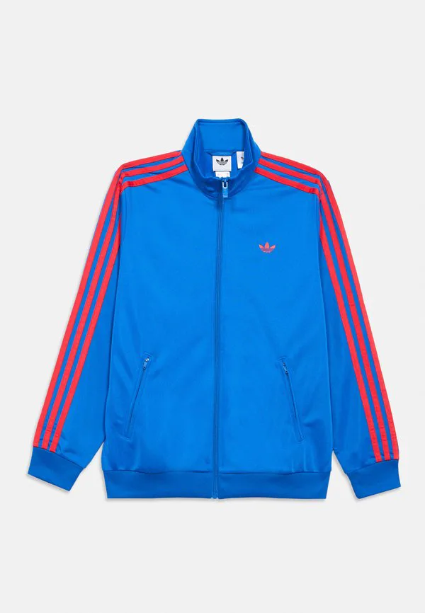 Детская толстовка firebird на молнии (унисекс) Adidas Originals, Blue/Semi Lucid Red — фото 3