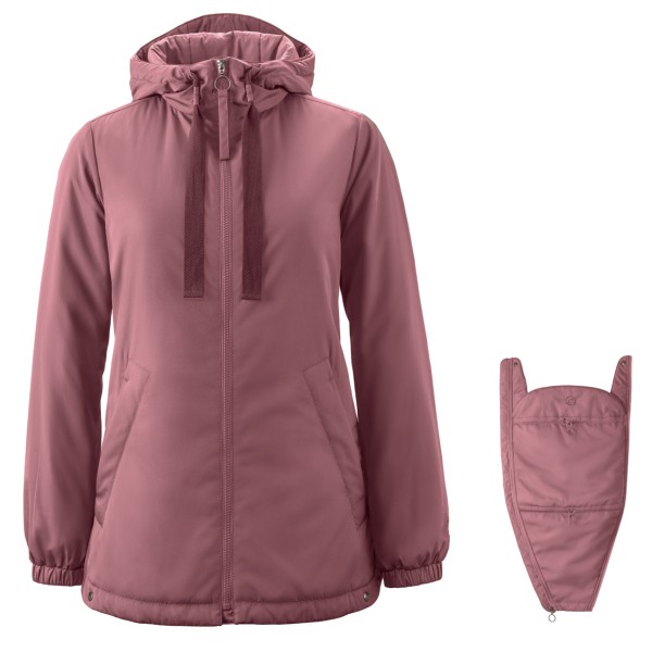 

Женская слингоносилка Boston - куртка из синтетического волокна Mamalila, розовый