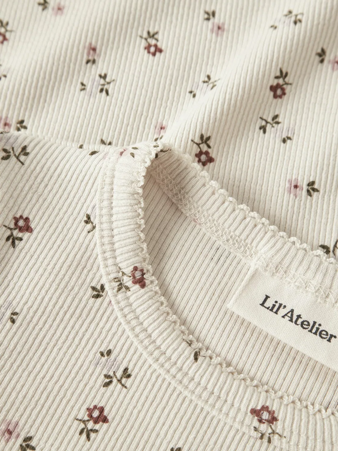 Футболка Lil Atelier, кремовый — фото 3