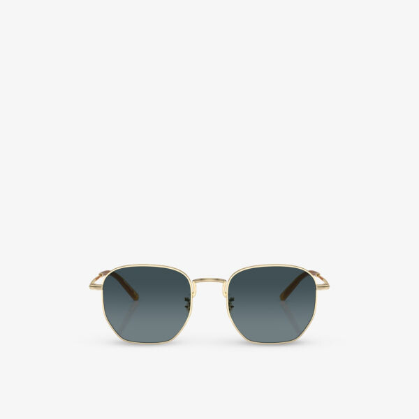 

Солнцезащитные очки Kierney в металлической шестиугольной оправе OV1331S Oliver Peoples, желтый