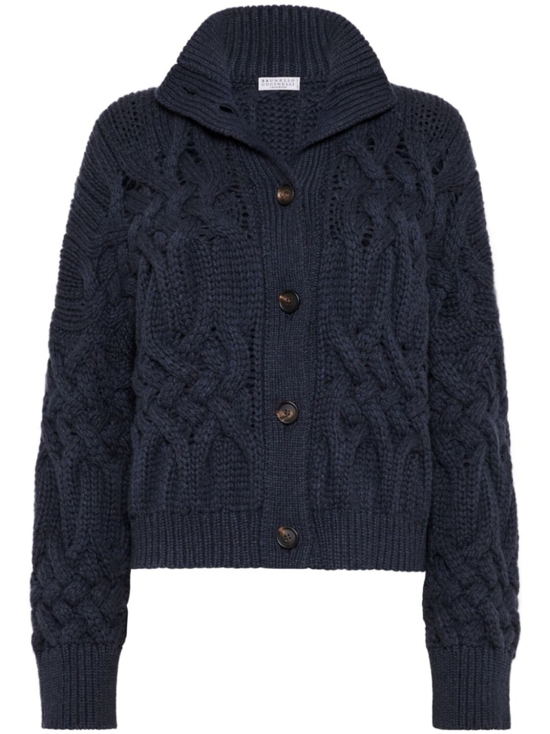 

Кашемировый кардиган Brunello Cucinelli, синий