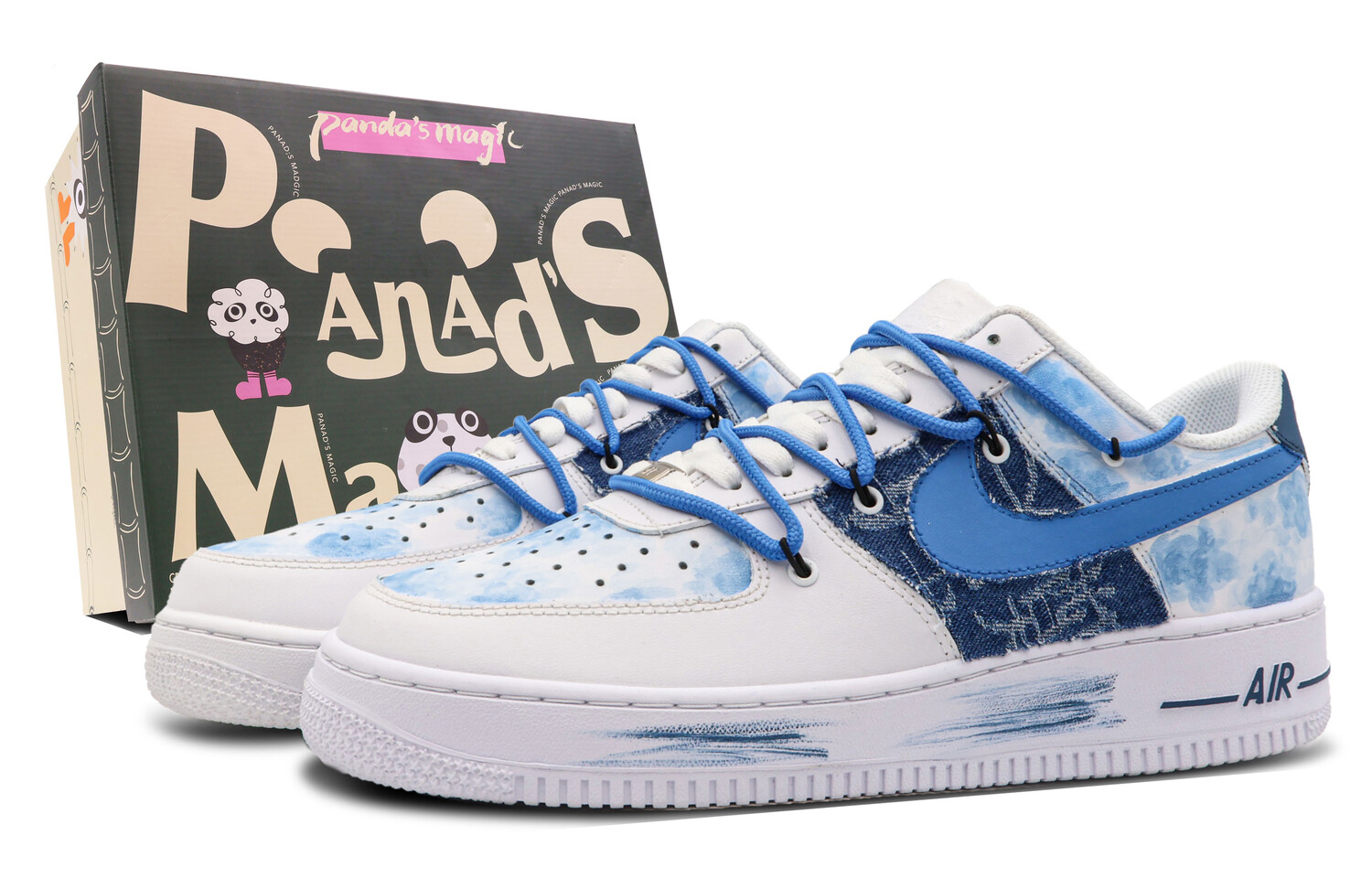 

Мужские кроссовки для скейтбординга Nike Air Force 1, Blue