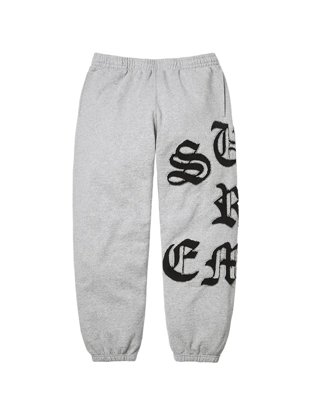 Спортивные брюки с эластичными манжетами Supreme, серый