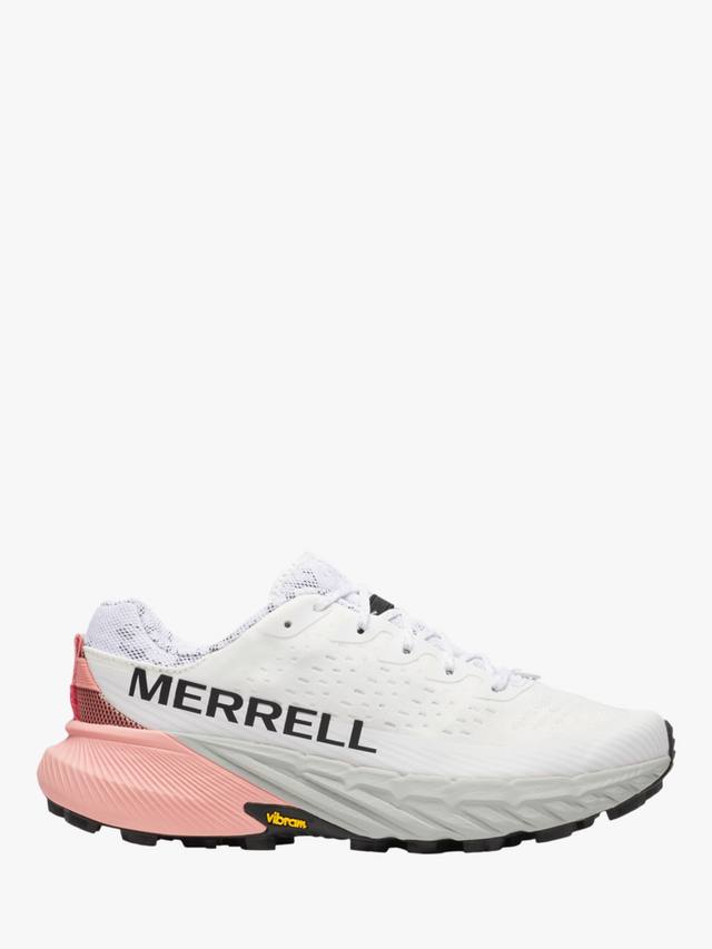 Кроссовки Agility Peak 5 со шнуровкой Merrell, White/Soft Coral