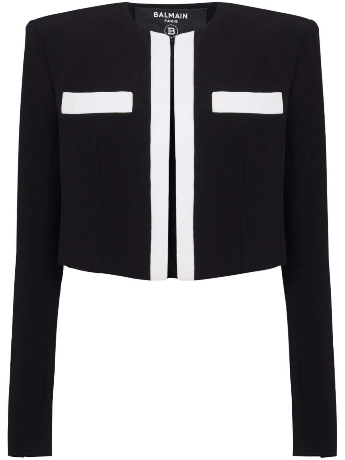 Balmain укороченный жакет Spencer, черный