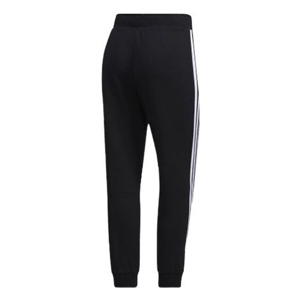 Штаны спортивные штаны с завязками на талии Adidas, черный — фото 2
