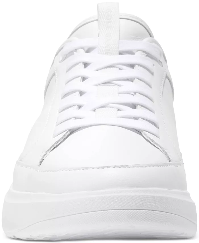 Мужские кожаные повседневные кроссовки GrandPrø All Day на шнуровке Cole Haan, белый — фото 3