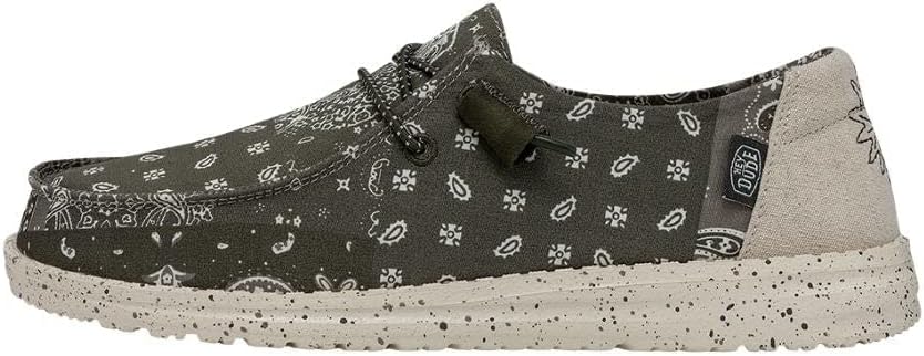 

Кроссовки Hey Dude Wendy Patchwork Heydude, Geo Bandana Army