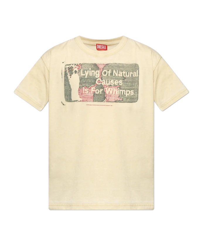 

Футболка t-norm-t2 Diesel, бежевый