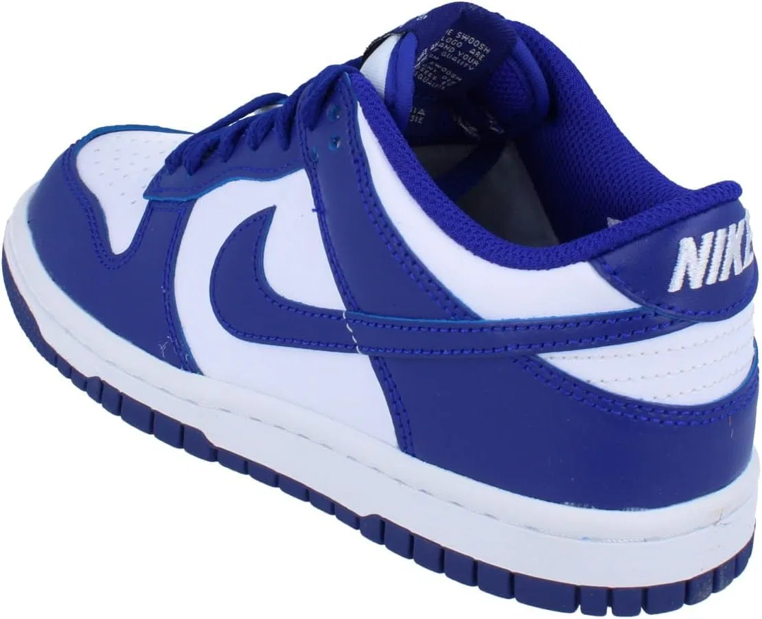 Кроссовки детские Nike Dunk Low, цвет White Concord University Red 106 — фото 2