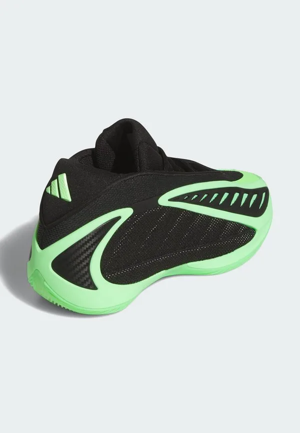 Баскетбольные кроссовки энтони эдвардса 2j Adidas Performance, Core Black/Lime Burst/Lucid Blue — фото 4