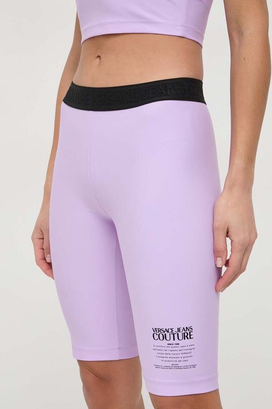 

Шорты Versace Jeans Couture, фиолетовый