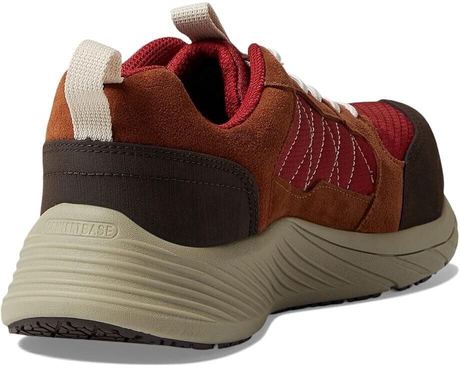 Merrell Work Alpine Sneakers CF женские 11 Tortoise Suede низкие кроссовки KHD793, красный — фото 4