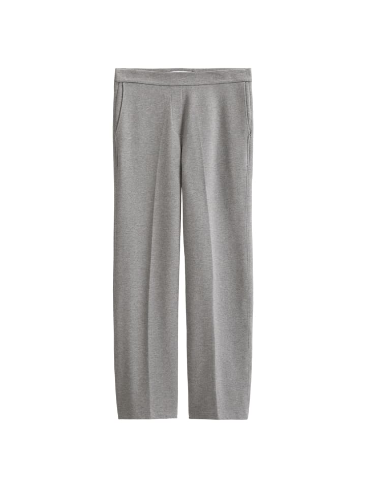 

Классические трикотажные брюки светло-серого меланжевого цвета Marc O'Polo