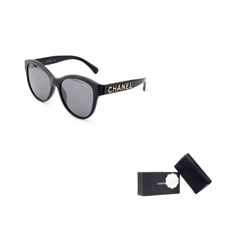 

CHANEL Солнцезащитные очки Pantos, Black