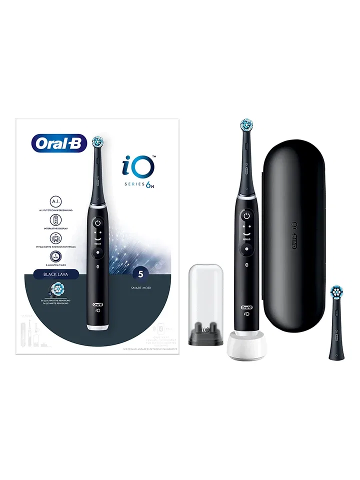 Электрическая зубная щетка iO Series 6 Oral-B Schwarz — фото 3