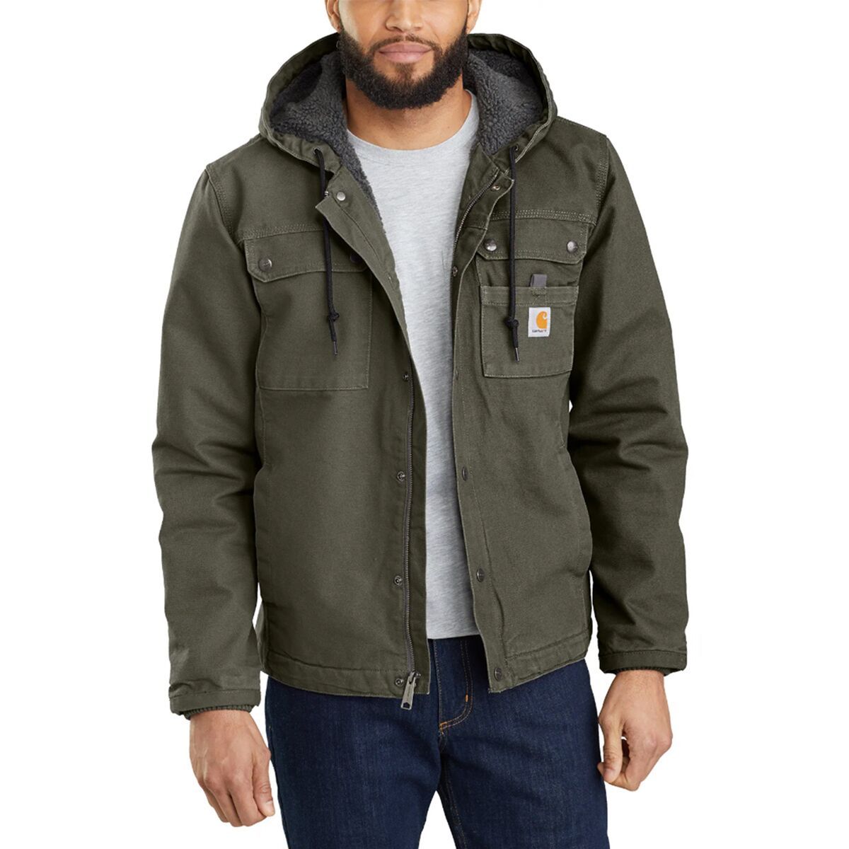 

Бартлетт куртка Carhartt, цвет moss