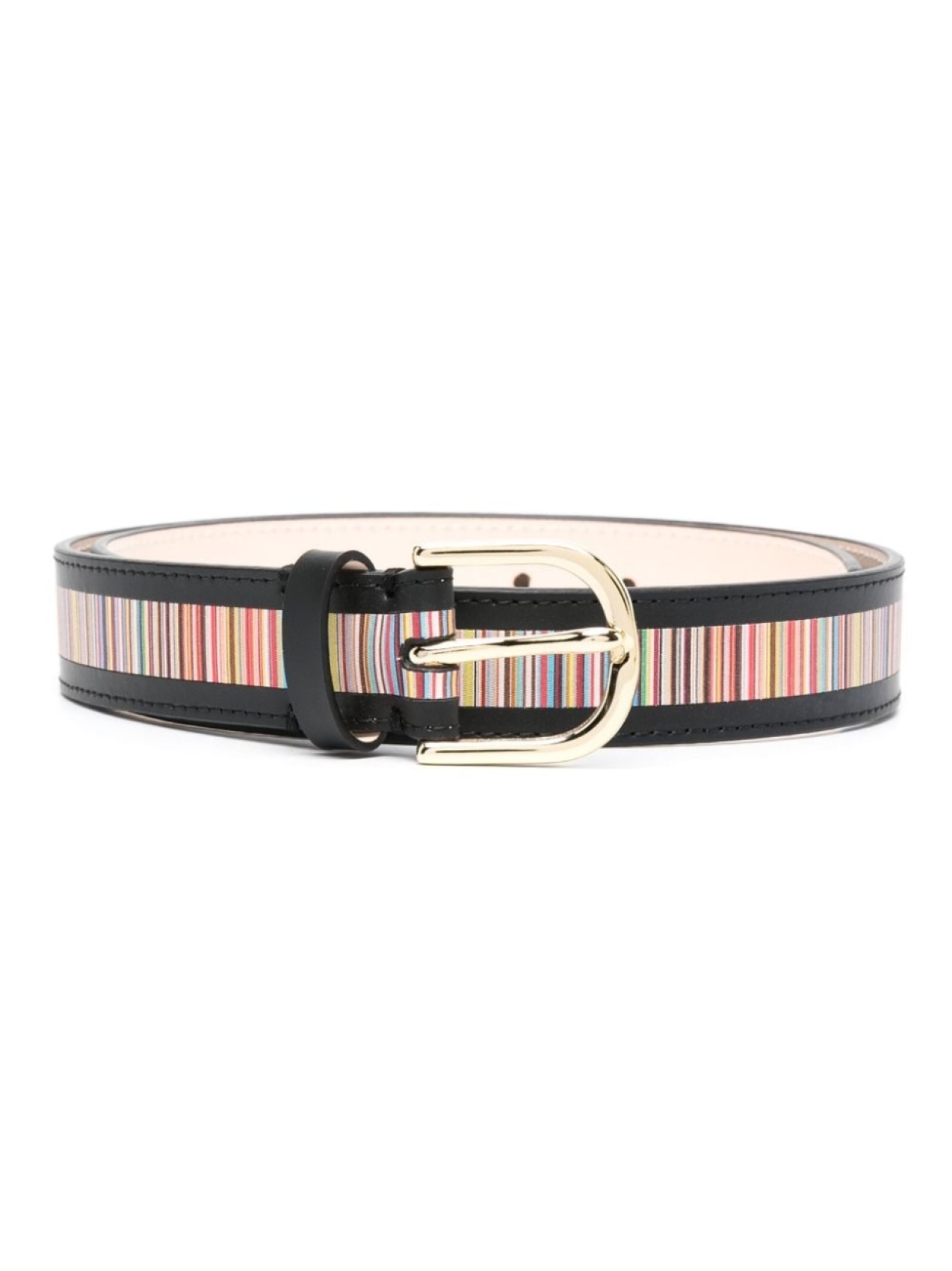 

Paul Smith ремень с отделкой Signature Stripe, черный