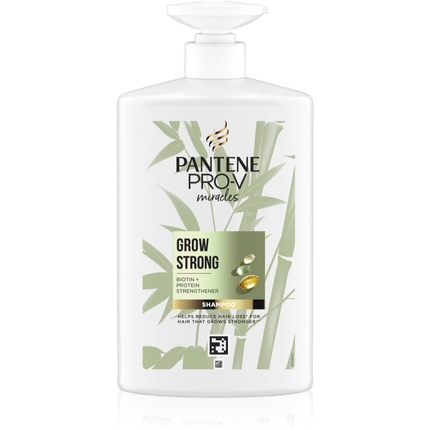 

Pantene Pro-V Miracles Grow Strong Шампунь - 1000 мл, для сухих и поврежденных волос, склонных к ломкости