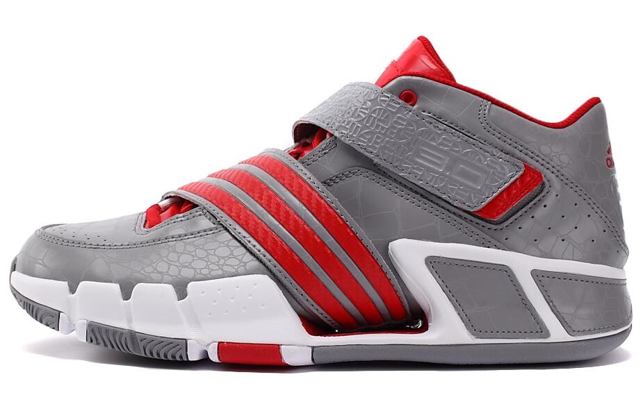 

Кроссовки adidas Pilrahna 3.0 Vintage Basketball Shoes Men Low-top Gray, серый
