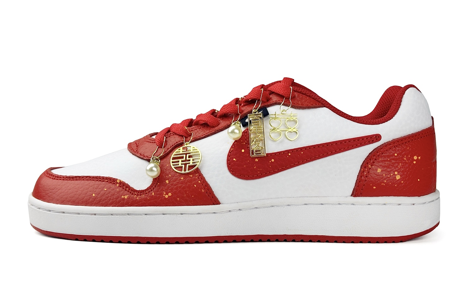 

Nike Eberson steam rose, enduring love устойчивые к истиранию низкие скейтерские кроссовки мужские белый red