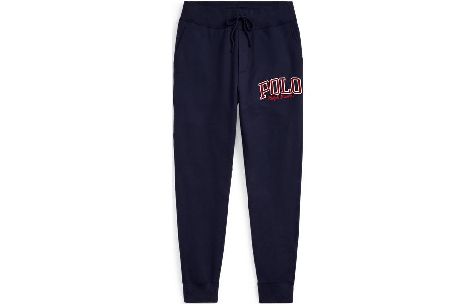 

Футболка поло FW22 Вязаные спортивные брюки Мужские Navy Polo Ralph Lauren, Морской синий