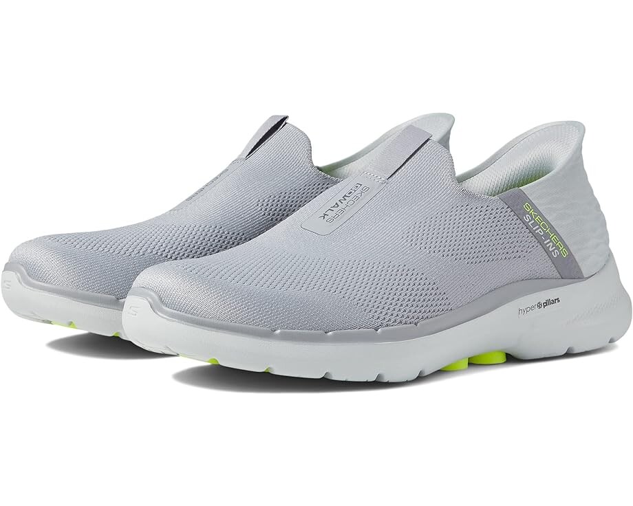 

Кроссовки SKECHERS Performance Go Walk 6- Easy On Hands Free Slip-Ins, цвет Gray, Серый, Кроссовки SKECHERS Performance Go Walk 6- Easy On Hands Free Slip-Ins, цвет Gray