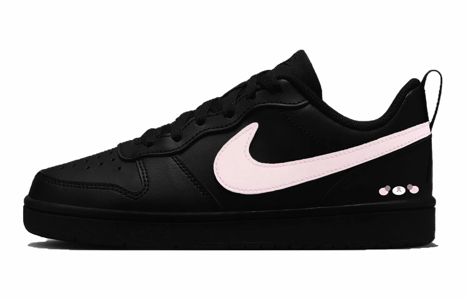 Детские кроссовки для скейтбординга Nike Court Borough Black — фото 3