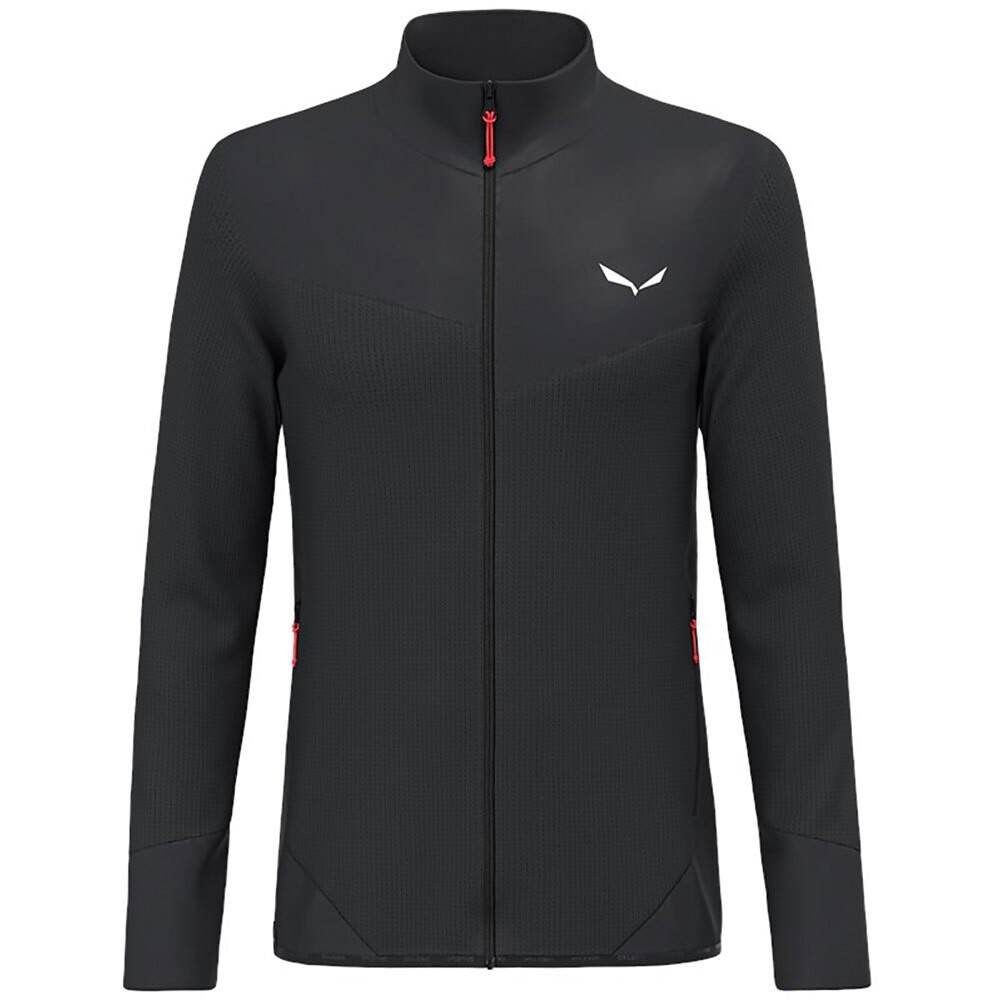 

Флис Salewa Puez Waffle HYB Pl, черный