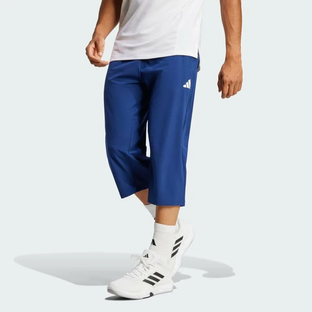 Брюки Train Essentials Woven длиной 3/4 Adidas, blue