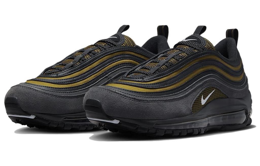 Мужские кроссовки Nike Air Max 97 Lifestyle, Черный желтый — фото 3