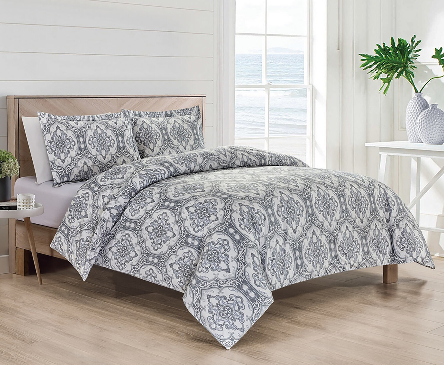 

Bibb Home Комплект из 4 пуховых одеял и пуховых одеял, цвет Damask