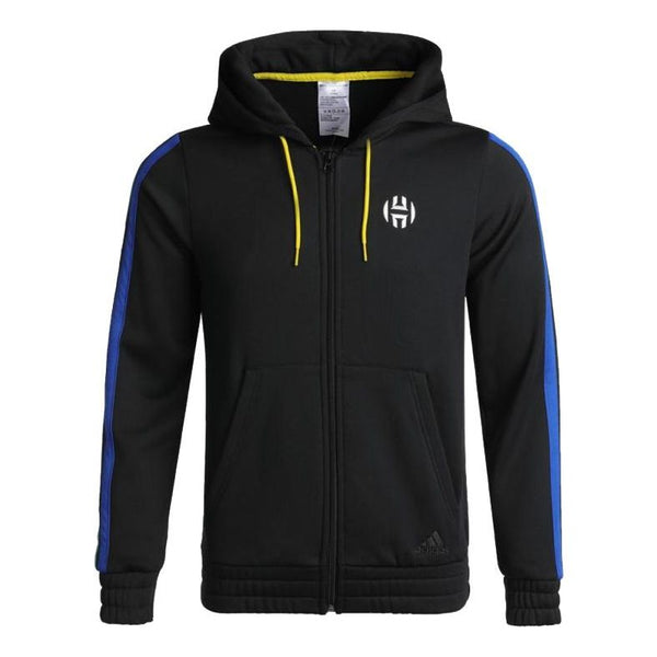 

Куртка adidas Hrdn Fleece Fz Sports Jacket Black, черный