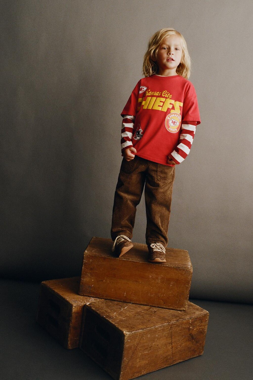 

Футболка kansas city nfl ZARA, красный