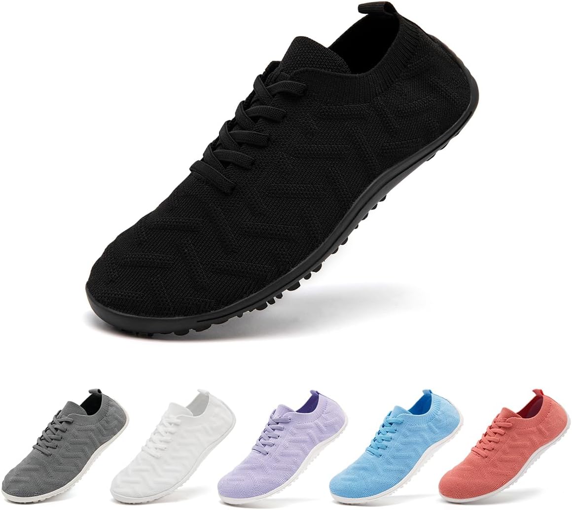 

Женские и мужские кроссовки для ходьбы и тенниса, без шнурков, для бега, с противоскользящей подошвой, повседневные, для тренировок, спортивные, для фитнеса, модные, легкие, удобные и дышащие Gdebyz, черный