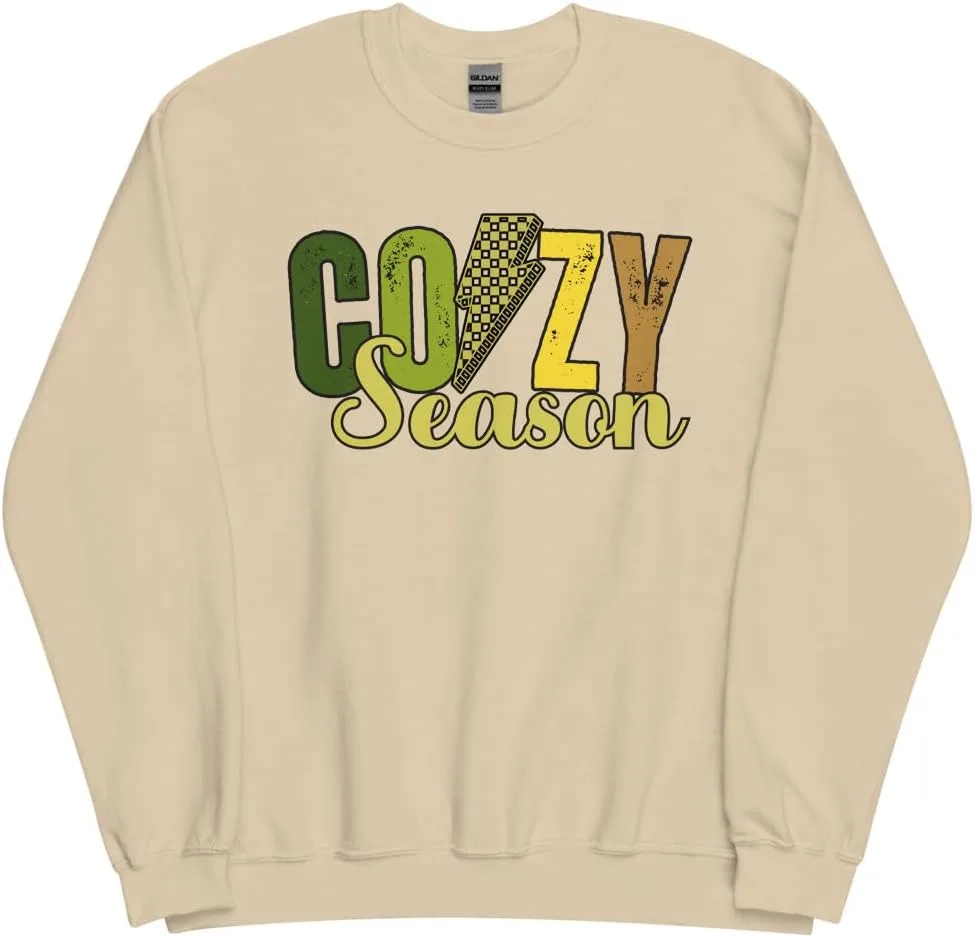 Свитшот Cozy Season с принтом Lightning Bolt