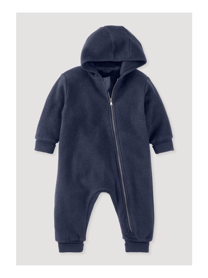 

Комбинезон Hessnatur Softfleece Regular aus reiner Bio Baumwolle, темно-синий