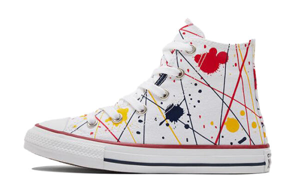 Кроссовки chuck taylor all star 'white splash' Converse, белый — фото 2