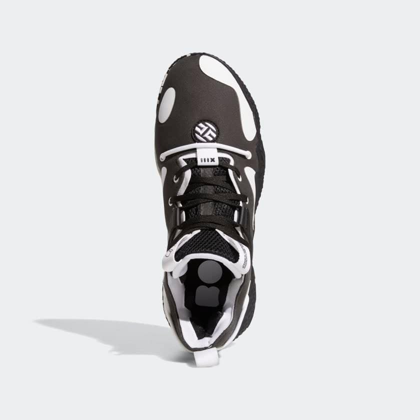 Мужские кроссовки adidas Harden Vol 6, белый/черный — фото 3