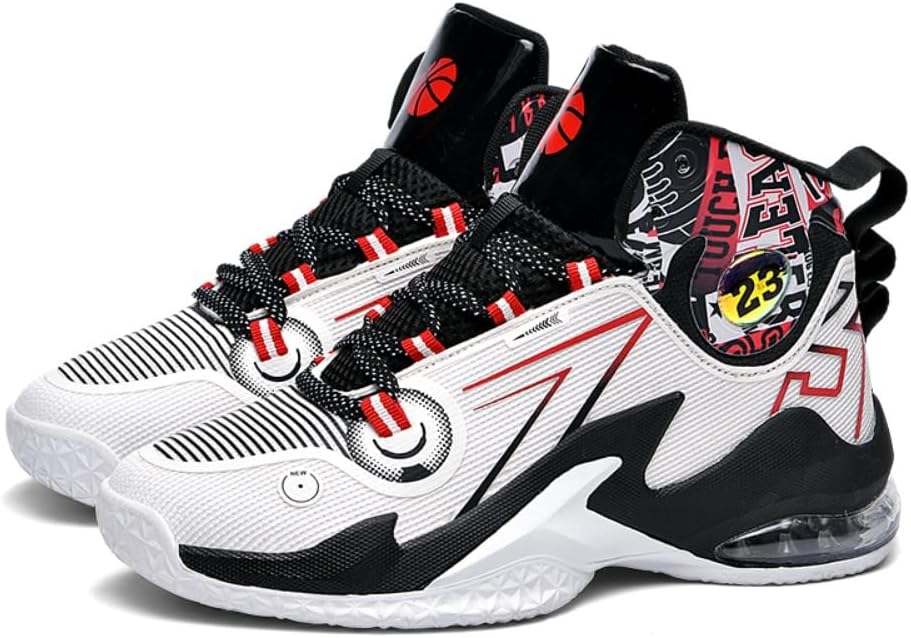 

Мужские спортивные кроссовки AshiLd, дышащие, повседневные, стильные для баскетбола и бега, черный