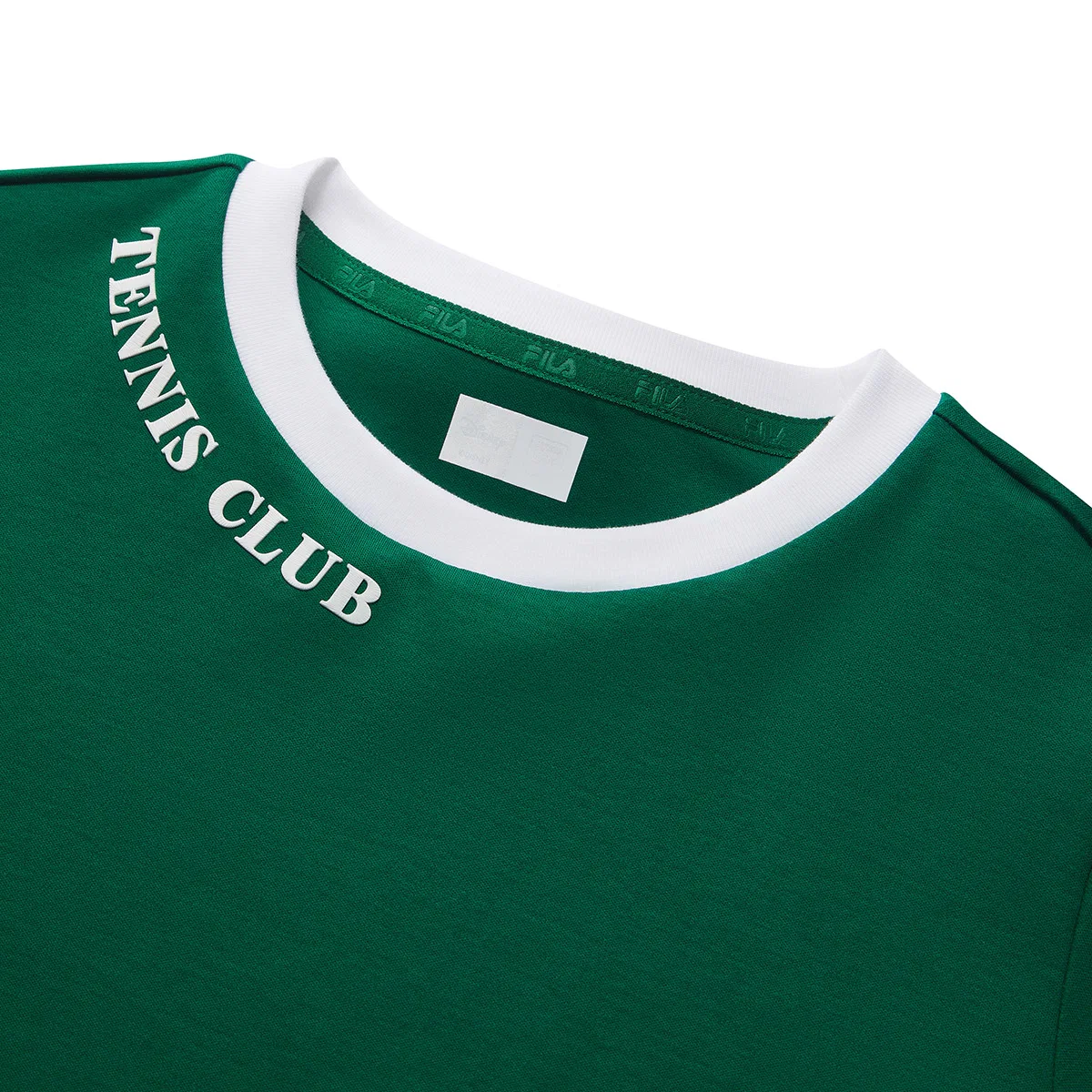 Футболка с круглым вырезом Moderate FILA KIDS, Forest Green — фото 4