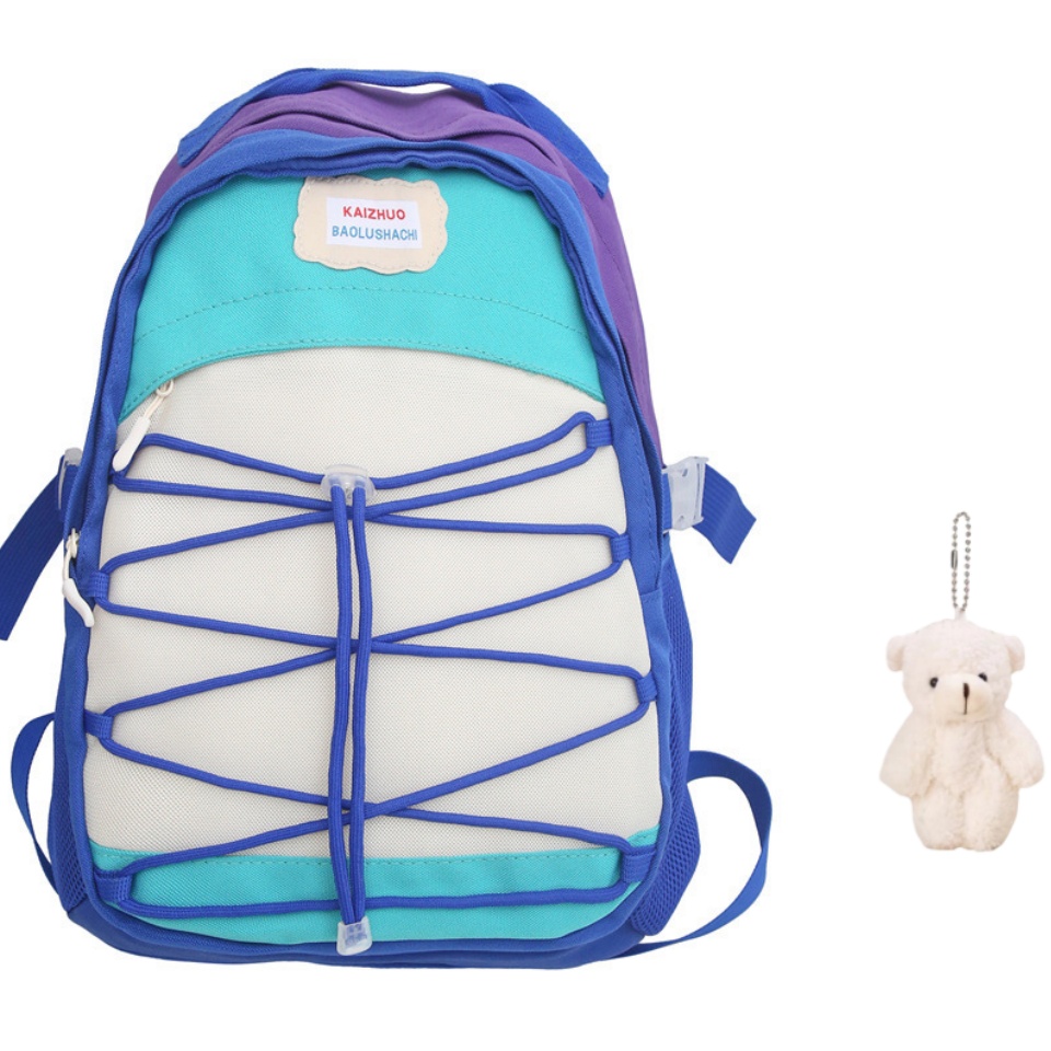 

Плюшевый рюкзак унисекс разноцветный Villelon, Huasheng черный белый