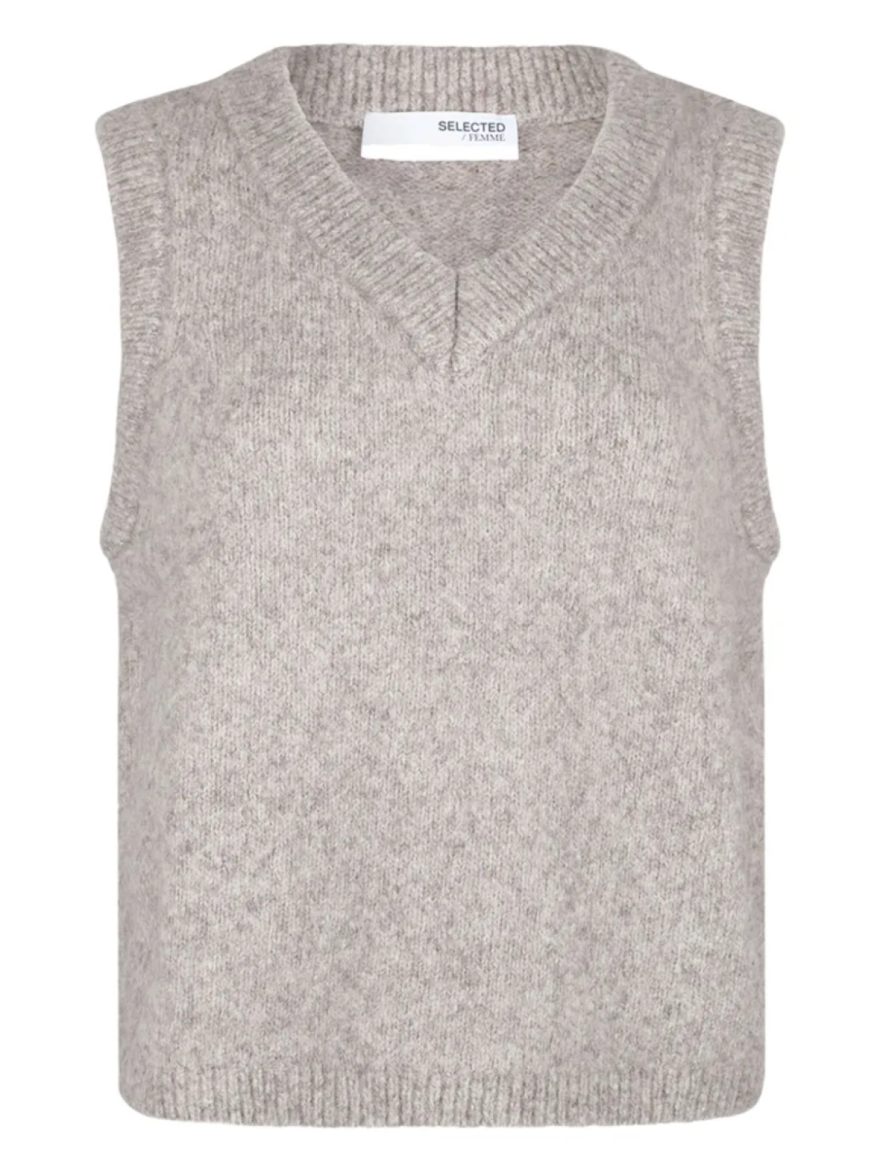 

Шерстяной жилет Selected Femme, нейтральный